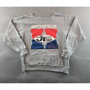 Honda Women's JT Racing Oversized Sweatshirt Medium Motocross Supercross MX Boxy